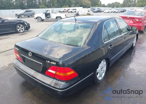2002 Lexus Ls 430 from USA, damaged, VIN JTHBN30F920089620